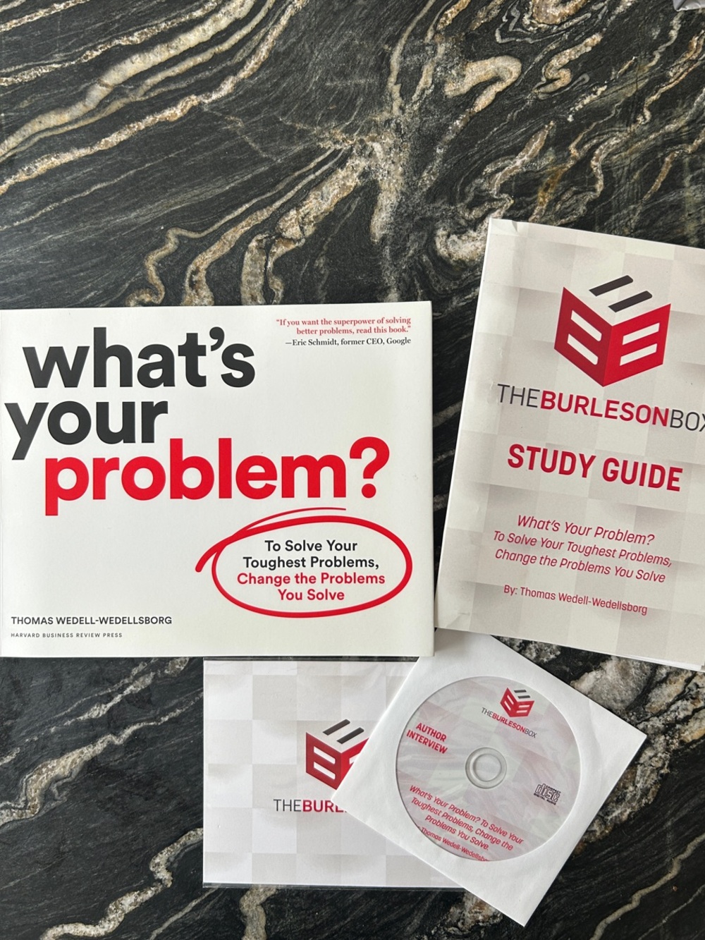 What's Your Problem Study Guide & Workbook by Thomas Wedell-Wedellsborg NEW